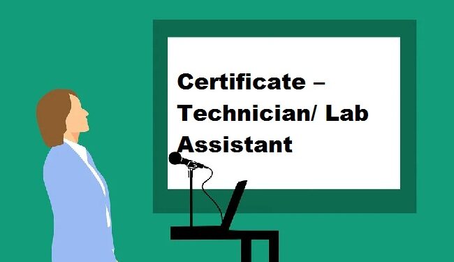 Certificate In Lab Technician Requirements