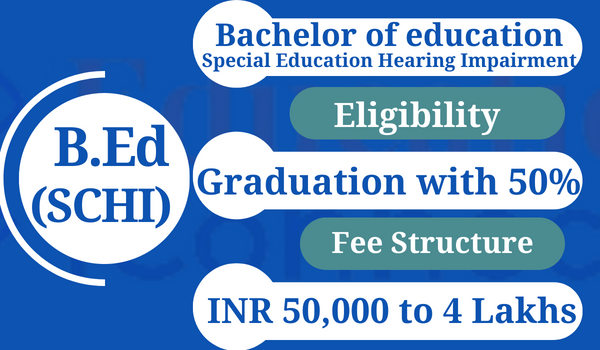 B.Ed Special Education Hearing Impairment Admission 2023 | Eligibility