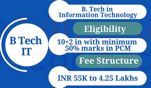 B Tech Information Technology 2023 Eligibility, Syllabus