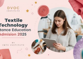 DVOC Textile Technology Distance Education Admission Process 2025-26